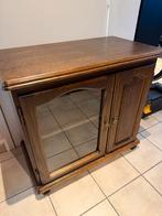 Audio tv kast met glazen deur, Antiek en Kunst, Antiek | Meubels | Kasten, Ophalen