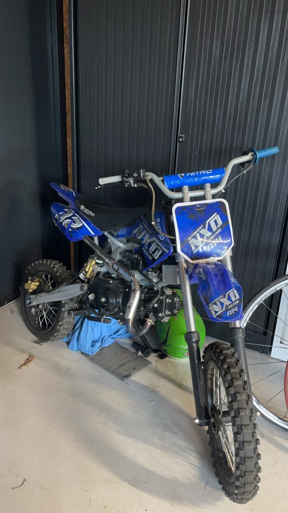Pitbike 125cc defect, Fietsen en Brommers, Minibikes, Midibikes en Pitbikes, Gebruikt, Pitbike, Ophalen