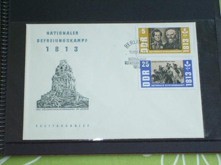 DDR 1e dag enveloppen omstreeks februari 1963 (3e album), Postzegels en Munten, Postzegels | Eerstedagenveloppen, Onbeschreven