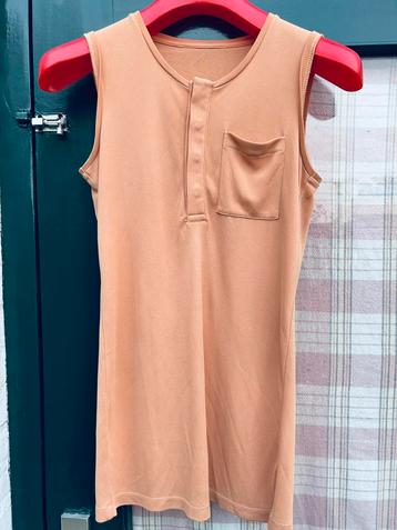 Lange mouwloze top viscose. Leverkleur S 36 beschikbaar voor biedingen