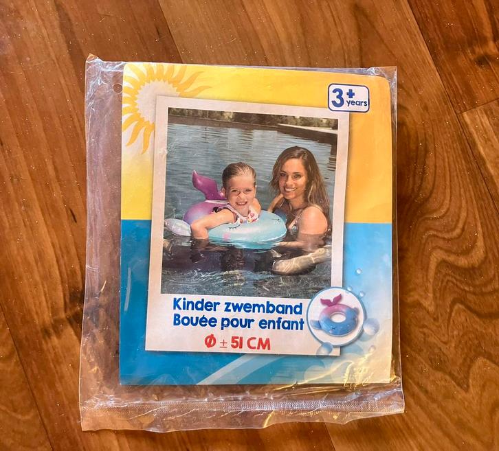 Kinder zwemband vis. Ca 51 cm. Nieuw!, Hobby en Vrije tijd, Stickers en Plaatjes, Nieuw, Ophalen of Verzenden