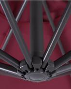 Zweefparasol 3 x 3 meter parasol bordeaux De laatste €79,-, Verstelbaar, Nieuw, Zweefparasol, 2 tot 3 meter