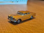 Matchbox Mercedes 300 SE GOUD, Ophalen of Verzenden, Zo goed als nieuw, Auto