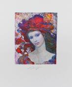 Ernst Fuchs - Sommernacht - Litho Handgesign., Antiek en Kunst, Kunst | Litho's en Zeefdrukken, Ophalen of Verzenden