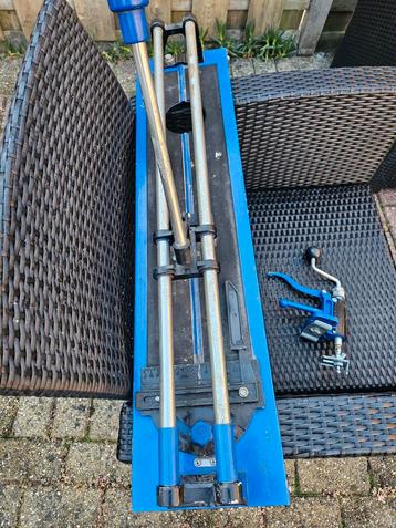 Tegelsnijder voor tegels tot 60 cm- Gebruikt  beschikbaar voor biedingen
