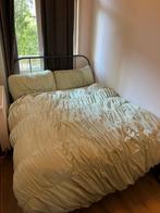 Koperdal ikea bed 140x200, Huis en Inrichting, Slaapkamer | Bedden, Ophalen, Wit, Tweepersoons, 140 cm