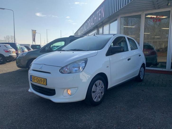 Mitsubishi Space Star 1.0 Entry (bj 2013), Auto's, Mitsubishi, Bedrijf, Te koop, Space Star, ABS, Airbags, Airconditioning, Alarm