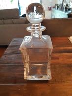 Elegante kristallen karaf, perfect voor het Whiskey of Wijn, Ophalen of Verzenden