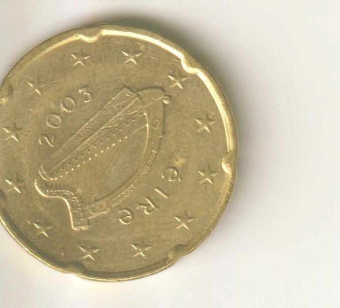 20 cent 2003 Ierland, Verzenden, Ierland, 20 cent