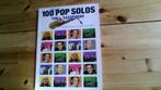 bladmuziek 100 Pop Solos For Saxophone, Muziek en Instrumenten, Bladmuziek, Overige soorten, Ophalen of Verzenden, Saxofoon, Zo goed als nieuw