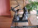 HERCULES de Boogschutter,zwaar bronzen beeld door A.Parigot, Antiek en Kunst, Ophalen
