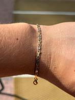 Armband langere lengte witgoud geelgoud, Ophalen of Verzenden, Zo goed als nieuw, Goud, Goud