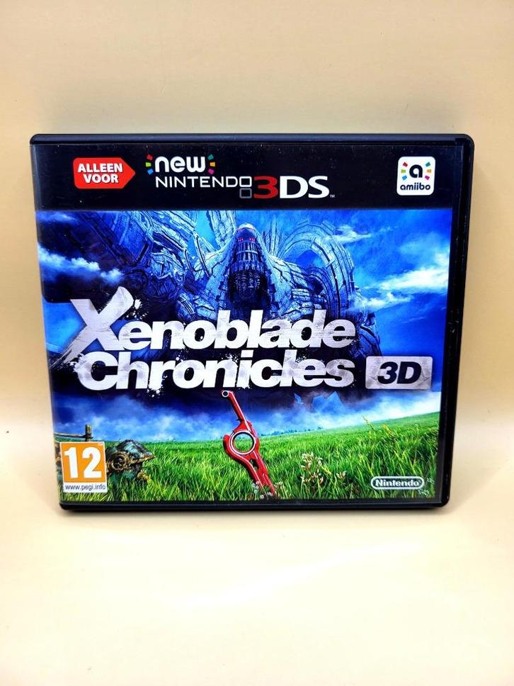 Xenoblade Chronicles 3D - New Nintendo 3DS, Spelcomputers en Games, Games | Nintendo 2DS en 3DS, Zo goed als nieuw, Role Playing Game (Rpg)