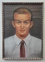 Portret man. Pastelkrijt. Jaren dertig., Ophalen of Verzenden