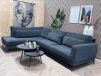 ZGAN Home Center Ribstof Hoekbank - Antraciet - 320 x 225, Ophalen, -, -, Hoekbank