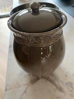 Punch Bowl / Limonadekan met Scheplepel - Nieuw, Ophalen, Porselein of Keramiek, Schaal, Rond