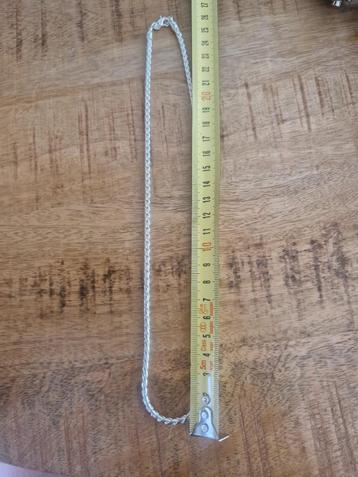 	 Slangenketting 925 verzilverd beschikbaar voor biedingen