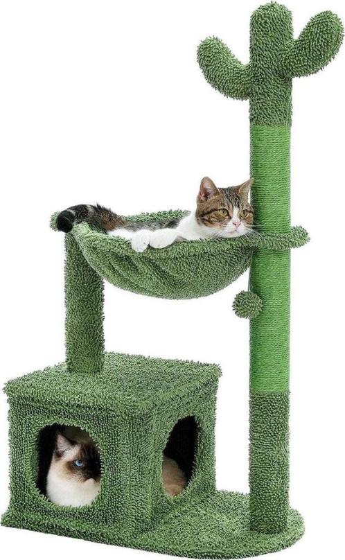 Middelgroot Cactus Krabpaal - voor Katten - Met Zachte Katte, Hobby en Vrije tijd, Overige Hobby en Vrije tijd, Nieuw, Verzenden