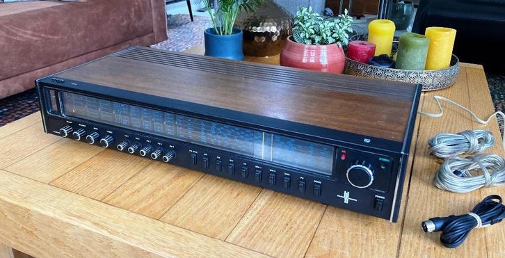 Philips 22RH734  Tuner Versterker met div kabels, Audio, Tv en Foto, Versterkers en Receivers, Gebruikt, Stereo, Minder dan 60 watt