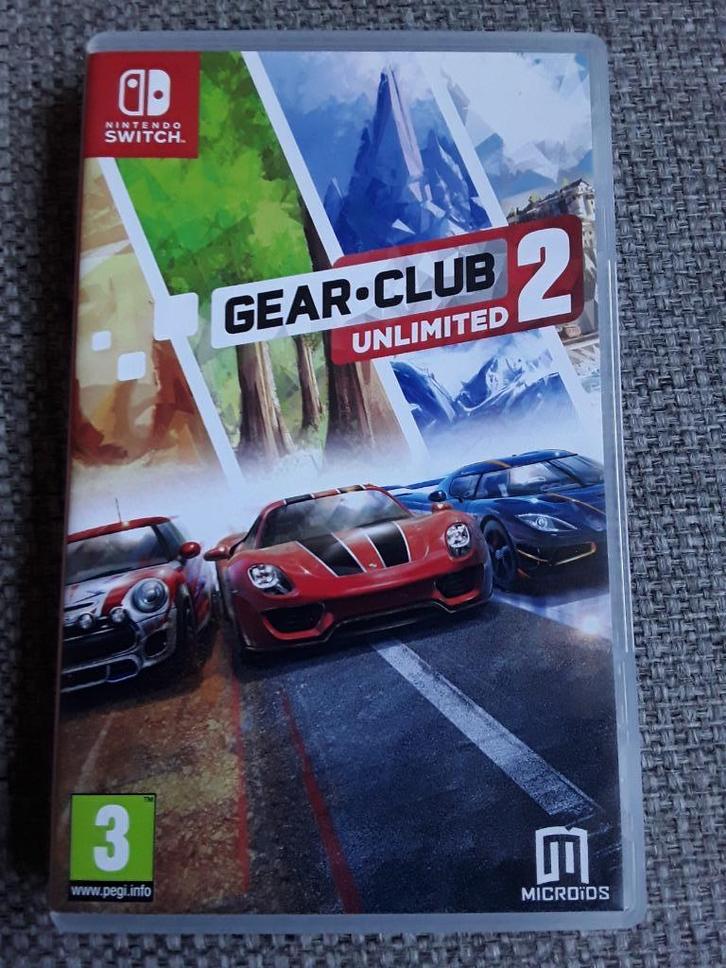 Nintendo Switch Game Gear-Club Unlimited 2, Spelcomputers en Games, Games | Nintendo Switch, Zo goed als nieuw, Racen en Vliegen