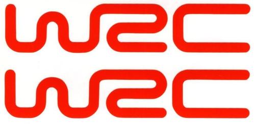 WRC sticker set #2, Auto diversen, Autostickers, Verzenden