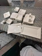 Witte set borden, Huis en Inrichting, Ophalen of Verzenden