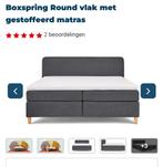 Boxspring 140x200 - 1,5 jaar oud - Garantie!, Huis en Inrichting, Ophalen, Tweepersoons, 140 cm, Zo goed als nieuw
