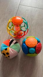 Oball: 3 baby/peuter ballen, Kinderen en Baby's, Speelgoed | Babyspeelgoed, Ophalen, Gebruikt, Overige typen