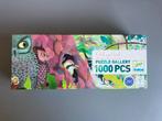 Djeco Puzzel Owl & birds - 1000 stukjes, Ophalen of Verzenden, 500 t/m 1500 stukjes, Zo goed als nieuw, Legpuzzel