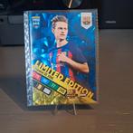 Limited edition frenkie de jong panini adrenalyn xl, Hobby en Vrije tijd, Stickers en Plaatjes, Ophalen of Verzenden, Zo goed als nieuw