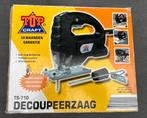 Topcraft decoupeerzaag, Doe-het-zelf en Verbouw, Gereedschap | Zaagmachines, Ophalen of Verzenden, Zo goed als nieuw, 1200 watt of meer