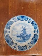 wandbord Porceleyne Fles molen gesigneerd en jaarteken, Ophalen