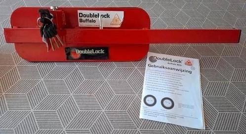 Doublelock Buffalo wielklem en Compact Eagle disselslot, Auto diversen, Anti-diefstal, Gebruikt, Ophalen