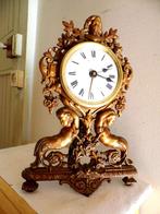 Grote bronzen klok wekker, eind 1800., Antiek en Kunst, Antiek | Klokken, Verzenden