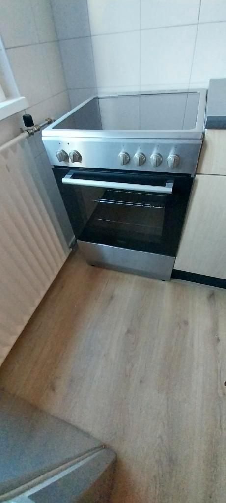 Pelgrim Inductie fornuis, Witgoed en Apparatuur, Fornuizen, Zo goed als nieuw, Vrijstaand, Inductie, 4 kookzones, 85 tot 90 cm