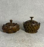Twee lotus wierookbranders, Ophalen of Verzenden