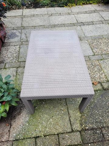 Nette lichtgewicht tuintafel beschikbaar voor biedingen