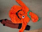 Pompoenpak met maillot maat 98 halloween, Overige typen, Jongen of Meisje, Ophalen of Verzenden, Zo goed als nieuw