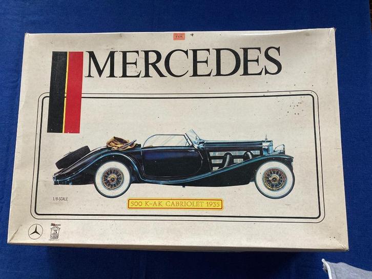 Pocher modelauto Mercedes 500 K-AK, Hobby en Vrije tijd, Modelauto's | 1:5 tot 1:12, Nieuw, Auto, 1:5 t/m 1:8, Ophalen of Verzenden