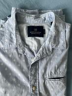 Scotch & Soda Blouse Lichtblauw M, Ophalen of Verzenden, Zo goed als nieuw, Blauw, Halswijdte 39/40 (M)