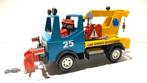 Vintage playmobil Sleepwagen 3453 met Lier en Sleephaak !, Ophalen of Verzenden, Zo goed als nieuw, Complete set