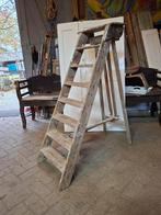 Oude Schilderstrap Vintage 8 Treden, Doe-het-zelf en Verbouw, Ladders en Trappen, Ophalen, Gebruikt, Minder dan 2 meter