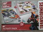 Transformers - activity pack, Hobby en Vrije tijd, Gezelschapsspellen | Bordspellen, Ophalen of Verzenden, Zo goed als nieuw