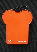 Zeldzame vintage metalen oranje Renault lunchbox autoreclame, Verzamelen, Auto's, Zo goed als nieuw, Ophalen