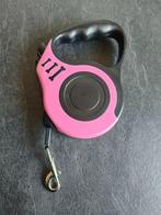 roze rolriem 5 mtr, Dieren en Toebehoren, Ophalen, Nieuw, Hondenriem