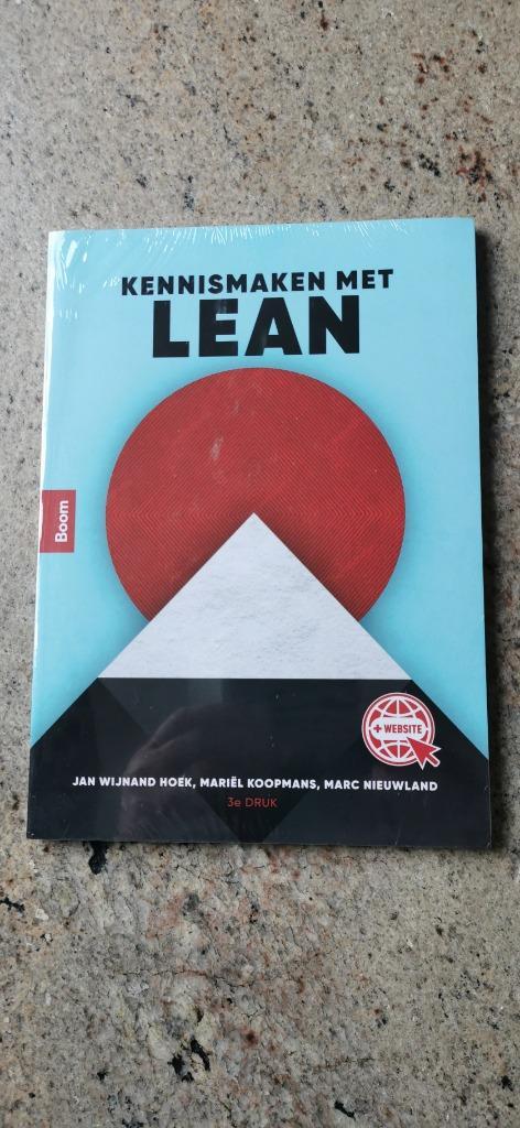 Kennismaken met LEAN 9789024438006 nieuw in plastic verpakt, Boeken, Studieboeken en Cursussen, Nieuw, HBO, Beta, Ophalen of Verzenden