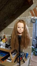 Oefenhoofd met haar, Ophalen of Verzenden, Gebruikt, Materiaal