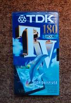 TDK lege VHS band 180 minuten, nieuw in verpakking, Cd's en Dvd's, VHS | Film, Ophalen of Verzenden, Nieuw in verpakking