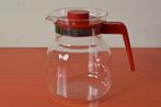 Retro vintage glazen JENAer Glas Germany koffiepot / theepot, Gebruikt, Overige typen, Ophalen of Verzenden, Glas