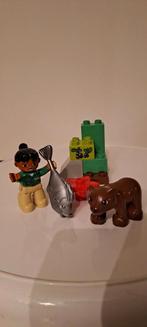 Duplo 10576 dierenverzorger beer vis, Ophalen, Zo goed als nieuw, Duplo